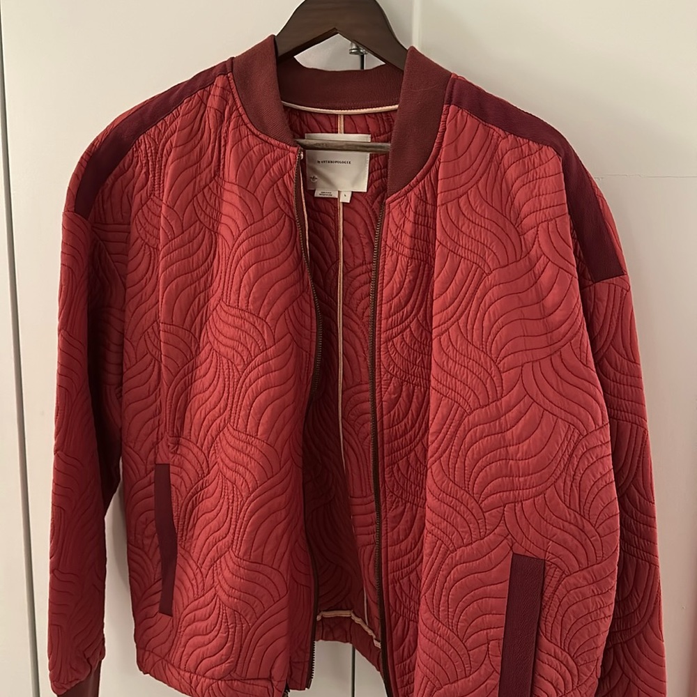 Anthropologie Bomber Jacket Women’s / L